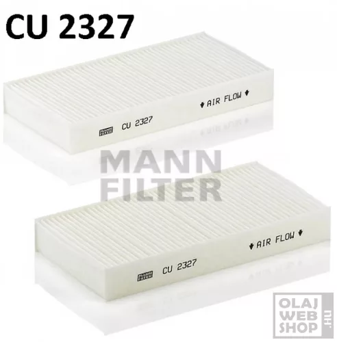 Mann-Filter pollenszűrő CU2327-2
