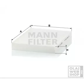 Mann-Filter pollenszűrő CU2335