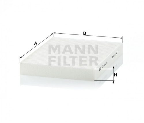Mann-Filter pollenszűrő CU2335