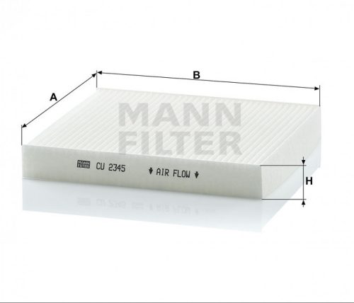 Mann-Filter pollenszűrő CU2345