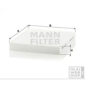 Mann-Filter pollenszűrő CU2351