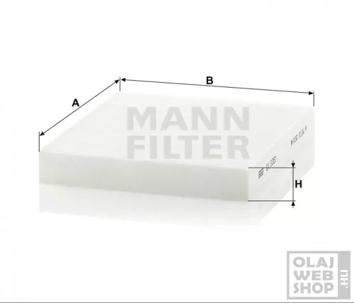 Mann-Filter pollenszűrő CU2351