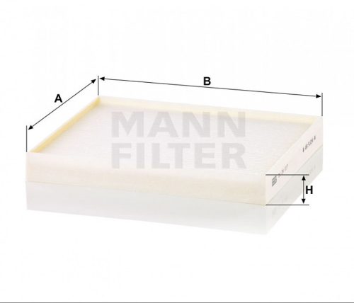 Mann-Filter pollenszűrő CU24017