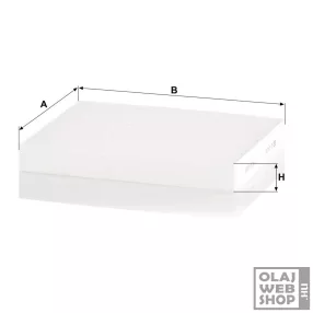 Mann-Filter pollenszűrő CU 24 024
