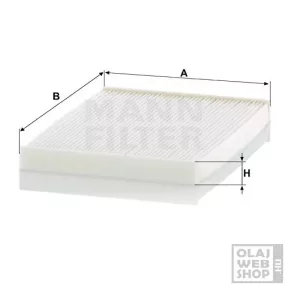 Mann-Filter pollenszűrő CU24027