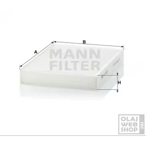 Mann-Filter pollenszűrő CU2433