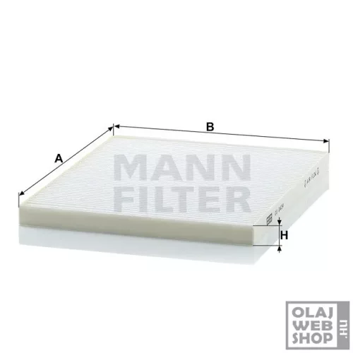 Mann-Filter pollenszűrő CU2434