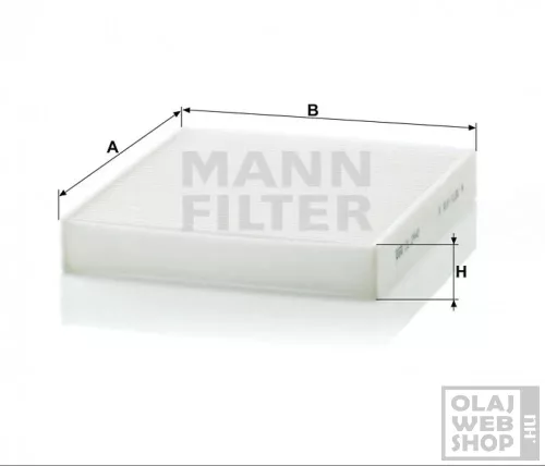 Mann-Filter pollenszűrő CU2440