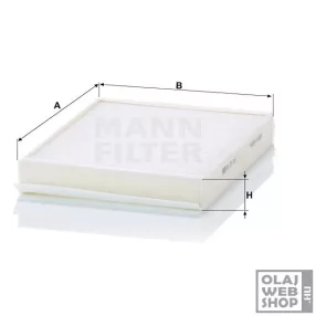 Mann-Filter pollenszűrő CU25027