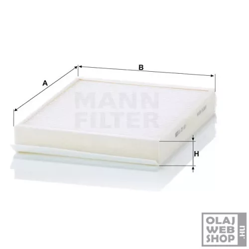 Mann-Filter pollenszűrő CU25027