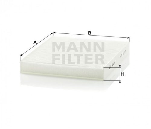 Mann-Filter pollenszűrő CU2545