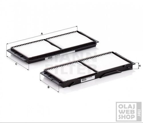 Mann-Filter pollenszűrő CU26008-2