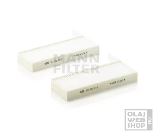 Mann-Filter pollenszűrő CU26014-2