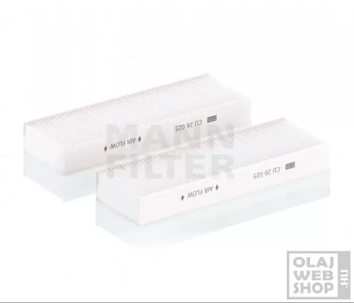 Mann-Filter pollenszűrő CU26025-2