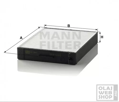 Mann-Filter pollenszűrő CU2647