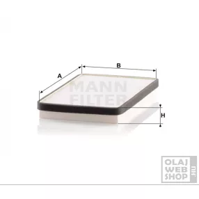 Mann-Filter pollenszűrő CU2650