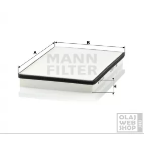 Mann-Filter pollenszűrő CU2672