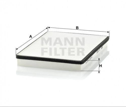 Mann-Filter pollenszűrő CU2672