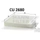 Mann-Filter pollenszűrő CU2680