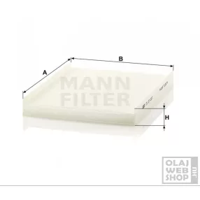 Mann-Filter pollenszűrő CU27007