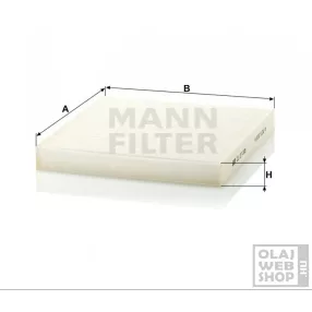 Mann-Filter pollenszűrő CU27008