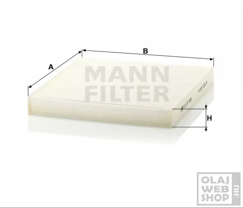 Mann-Filter pollenszűrő CU27008