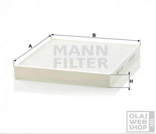 Mann-Filter pollenszűrő CU2757