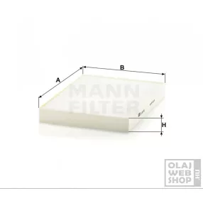 Mann-Filter pollenszűrő CU28003