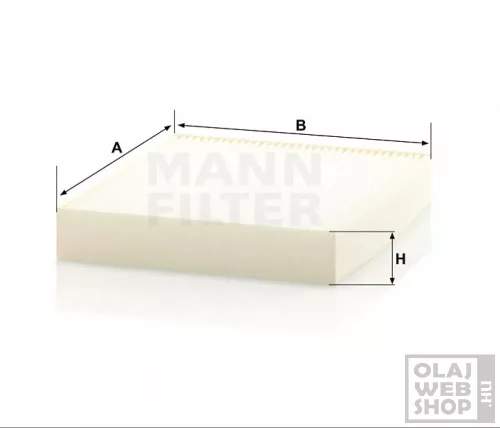 Mann-Filter pollenszűrő CU28009