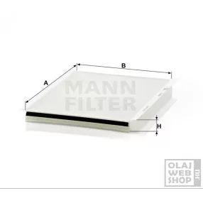 Mann-Filter pollenszűrő CU2839