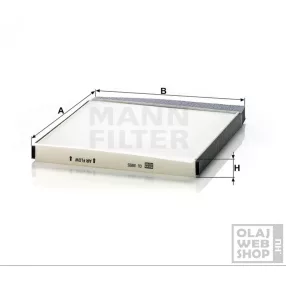 Mann-Filter pollenszűrő CU2855