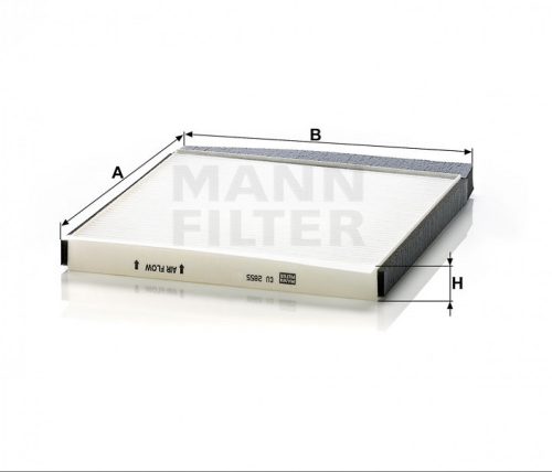 Mann-Filter pollenszűrő CU2855