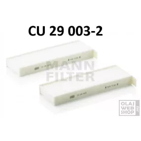Mann-Filter pollenszűrő CU 29 003-2