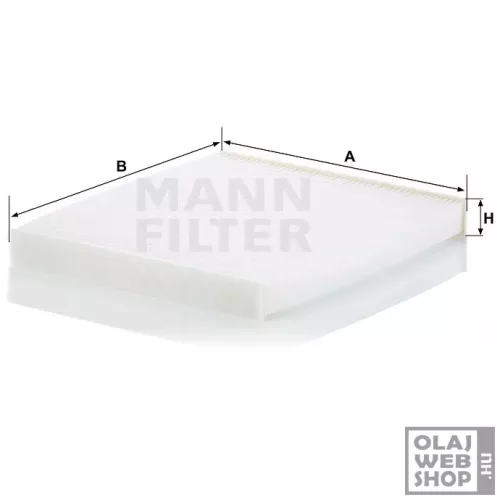 Mann-Filter pollenszűrő CU 29 010