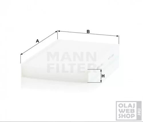 Mann-Filter pollenszűrő CU2940