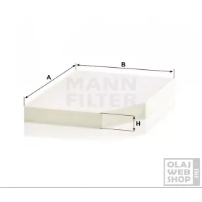 Mann-Filter pollenszűrő CU30007