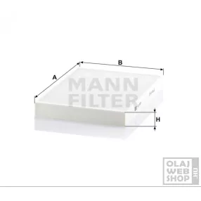 Mann-Filter pollenszűrő CU3037