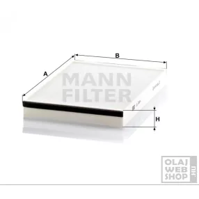 Mann-Filter pollenszűrő CU3054