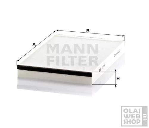 Mann-Filter pollenszűrő CU3054