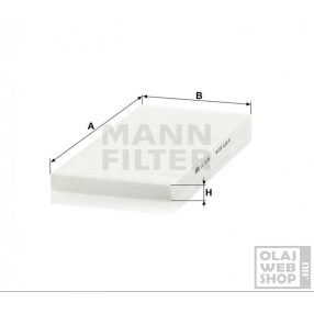 Mann-Filter pollenszűrő CU3138