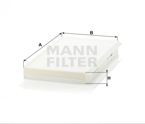 Mann-Filter pollenszűrő CU3139