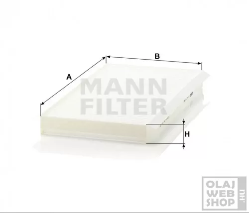 Mann-Filter pollenszűrő CU3139
