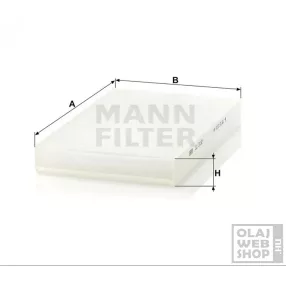 Mann-Filter pollenszűrő CU3192