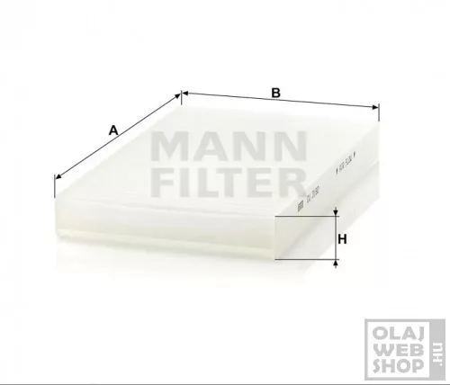 Mann-Filter pollenszűrő CU3192