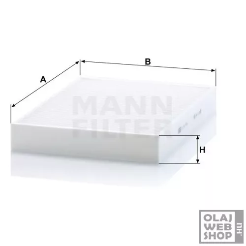 Mann-Filter pollenszűrő CU 34 003