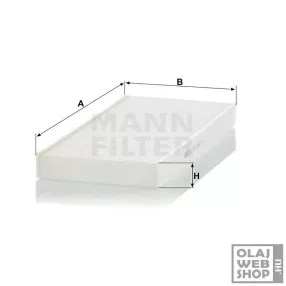 Mann-Filter pollenszűrő CU 34 008