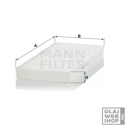Mann-Filter pollenszűrő CU 34 008