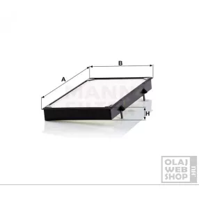 Mann-Filter pollenszűrő CU3454