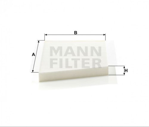 Mann-Filter pollenszűrő CU3461