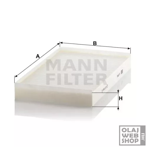 Mann-Filter pollenszűrő CU3540